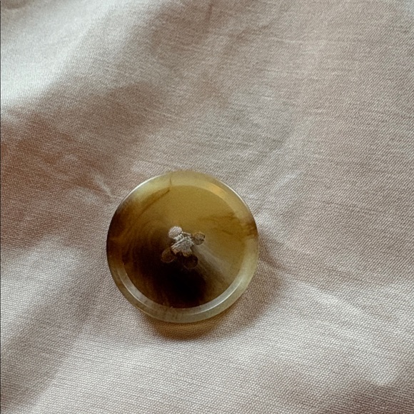 LC Lauren Conrad Short Trench Coat Size Small Cream Tan EUC - Picture 6 of 16